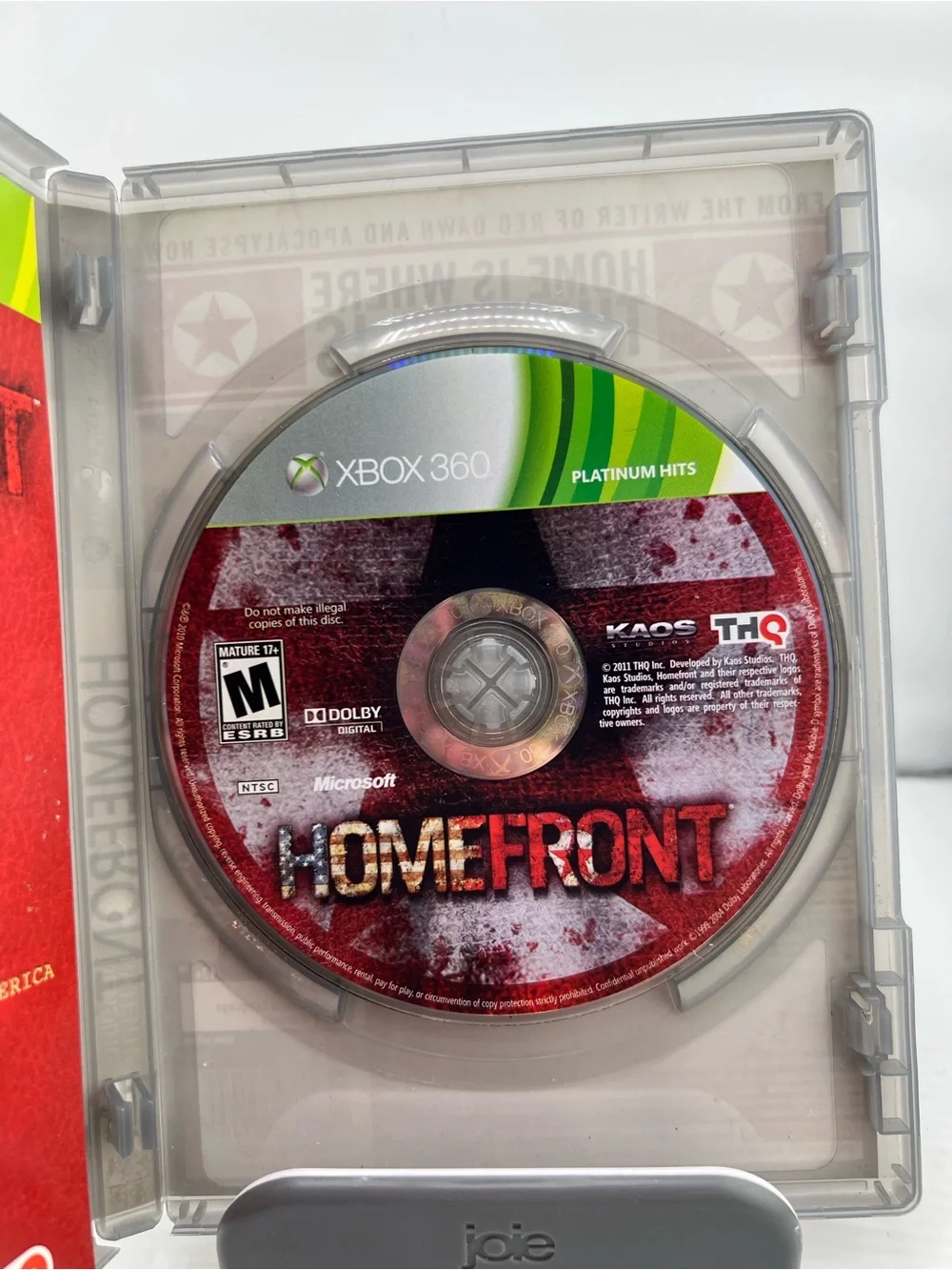 📀Xbox 360 Homefront (Platinum Hits) - Red/Black Cover